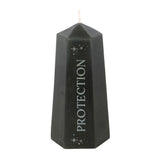 Protection Crystal Candle - Black Obsidian