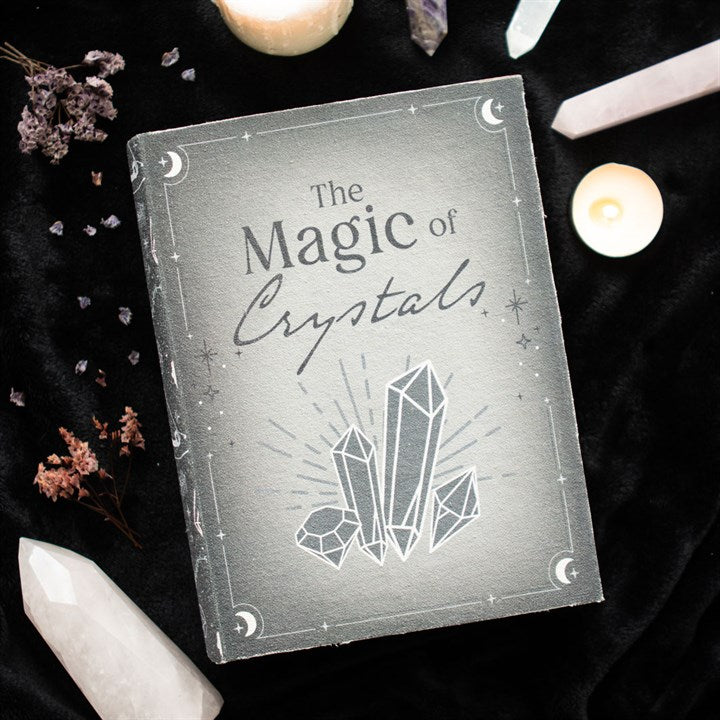 The Magic of Crystals Book-Shaped Storage Box