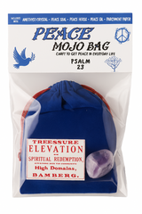 Peace Mojo Bag (Amethyst Crystal)