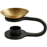 Brûleur à mazout en cuivre et en fer