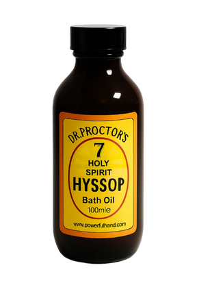 Dr Proctor's Hyssop Bath Oil Powerfulhand.com