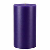 Purple Pillar Candle (3x6") Powerfulhand.com