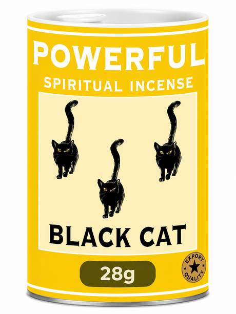 Black Cat Incense Powder Blessed Horseshoe Products