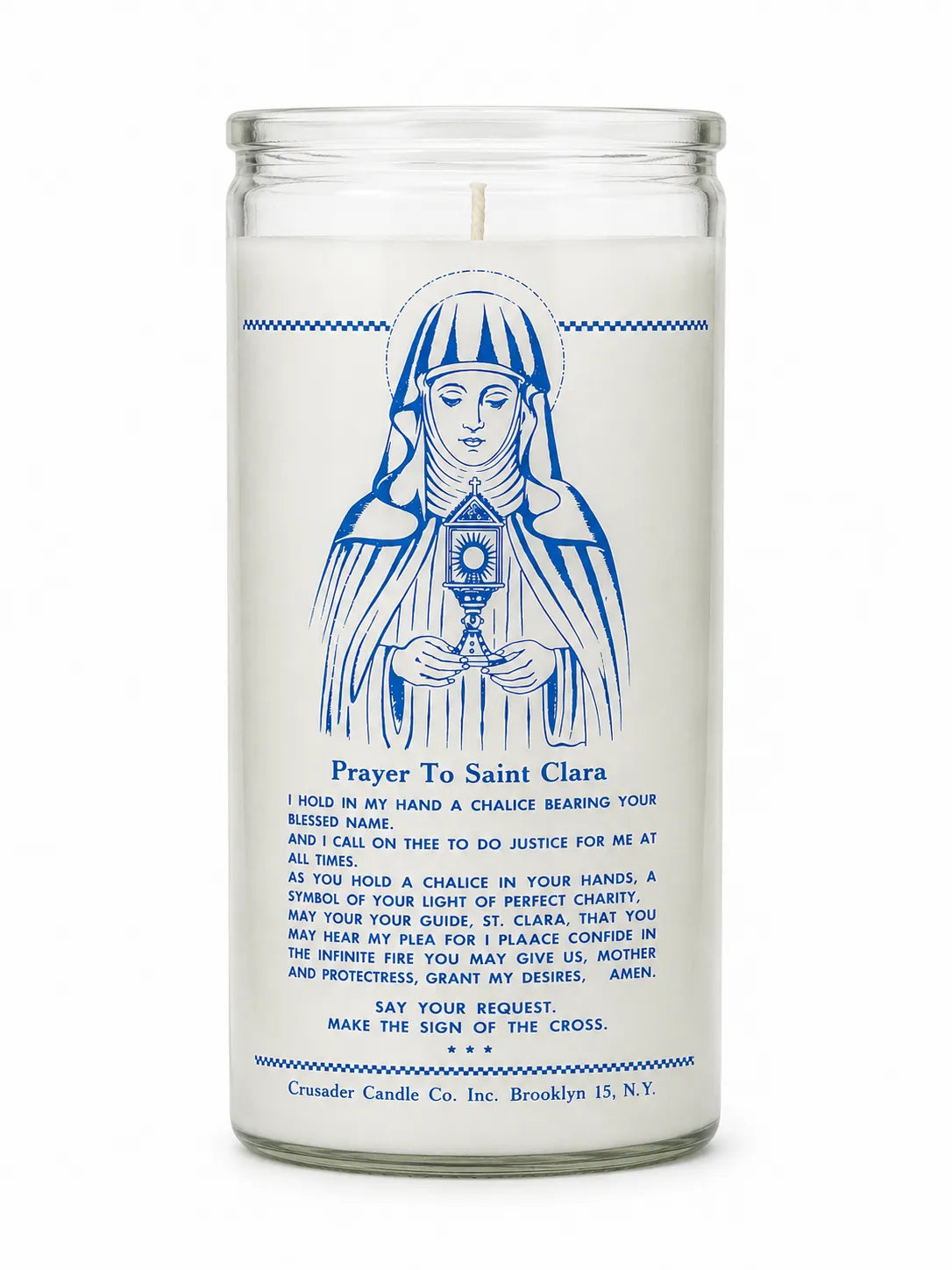 Saint Clara 14 Day Candle