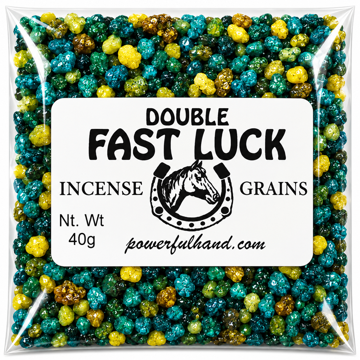 Double Fast Luck Incense Grains