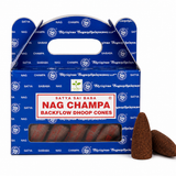 Cônes Dhoop à reflux Satya Nag Champa