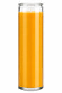 Gold Plain Glass Candle Powerfulhand.com