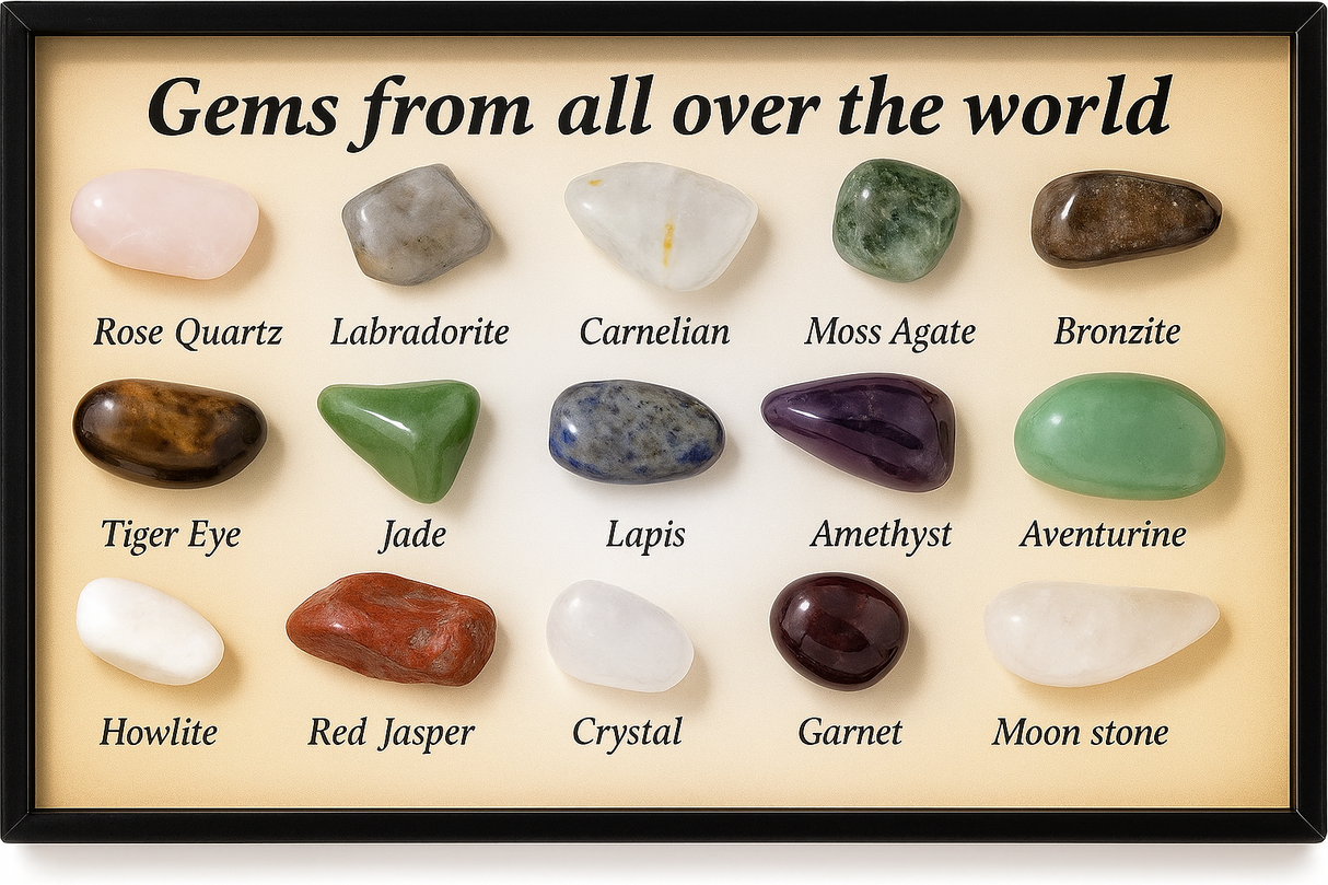 Caixa de Poder de Cura de Cristais Tumblestone