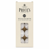 Prix ​​Bougies chauffe-plat blanches, paquet de 10