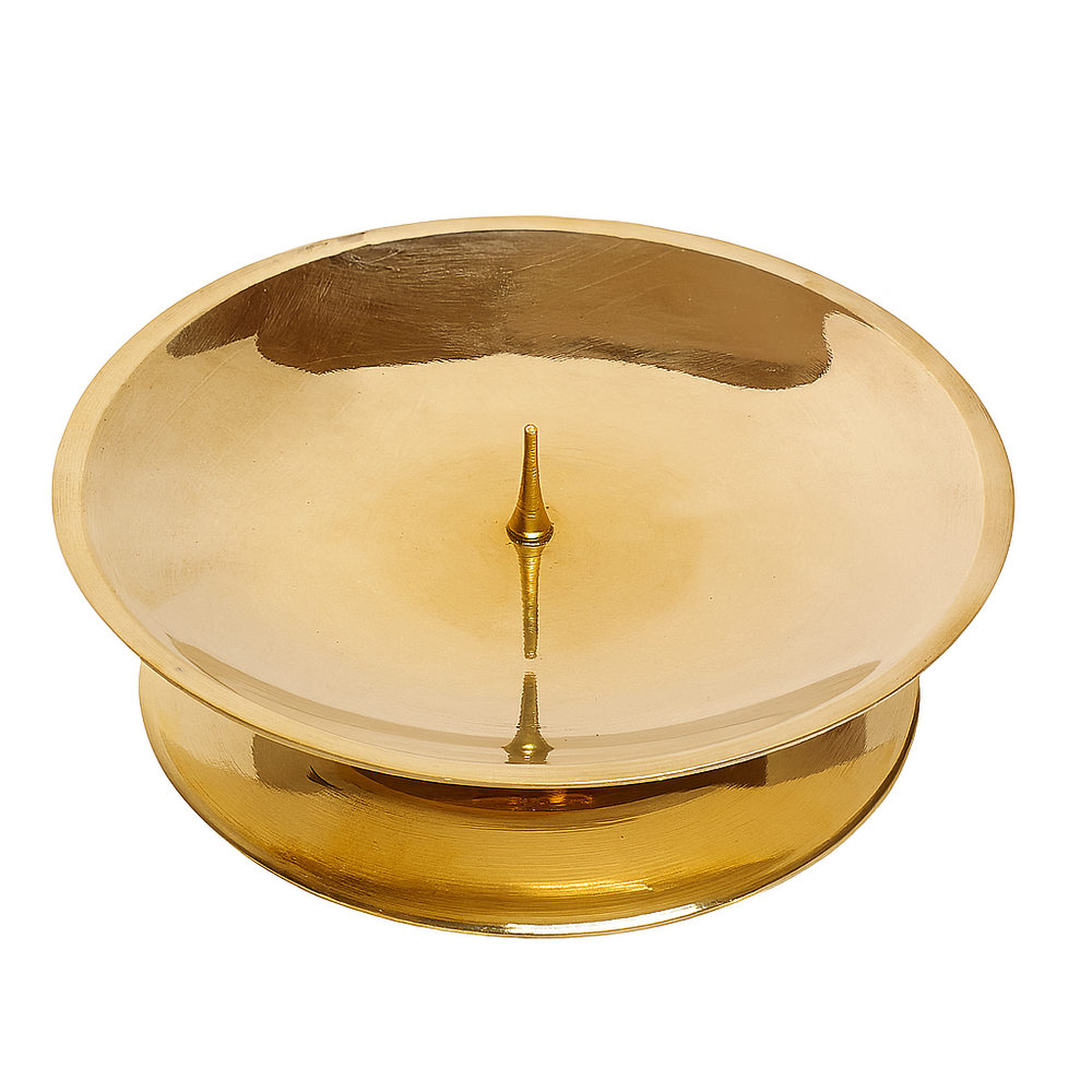 Piquet de bougeoir en laiton