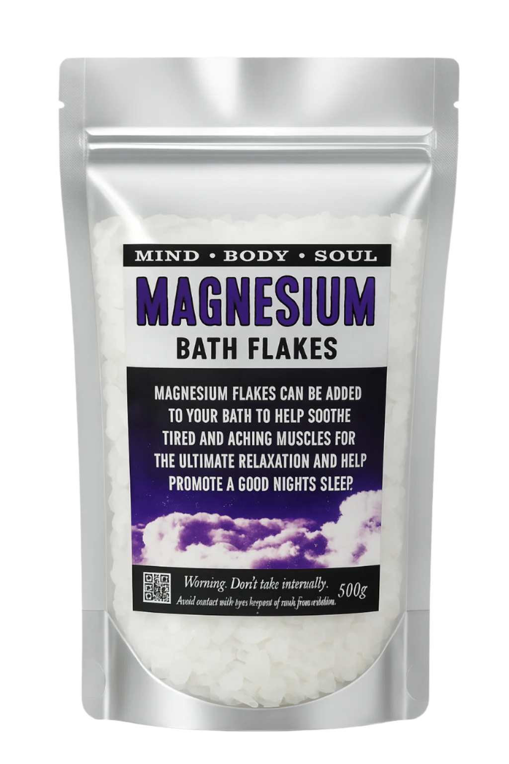 Magnesium Bath Salt Flakes