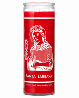 Saint Barbara Crusader Candle