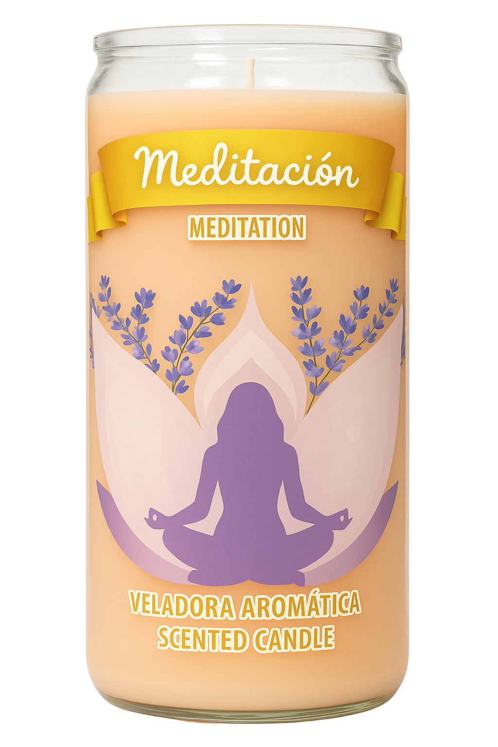 Meditation 14 Day Dressed Candle