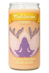 Meditation 14 Day Dressed Candle