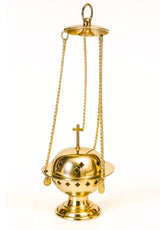 Double Chain Hanging Incense Burner