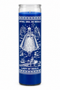 Our Lady of Regla Candle — white studio background