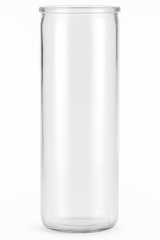 Vidro para velas extraíveis