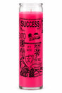 Success 7-Day Candle – Hoodoo Spell Candle for Success — white studio background