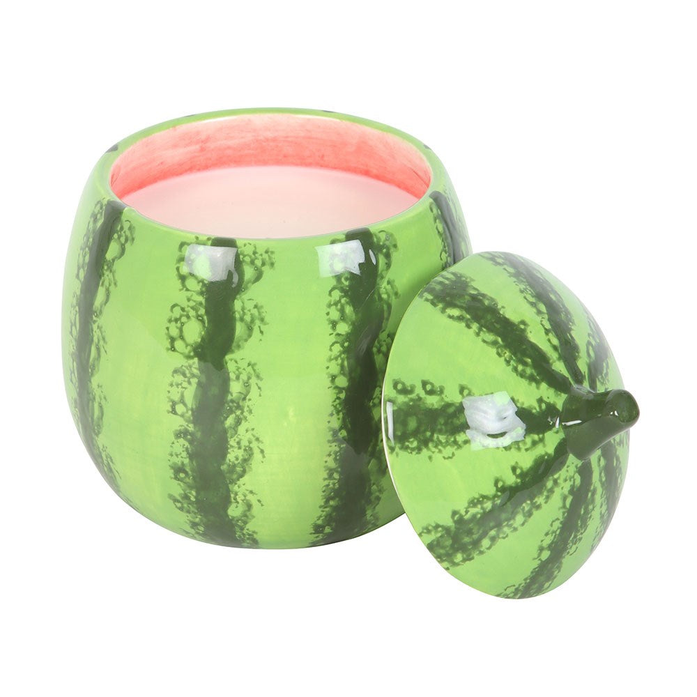Watermelon Ceramic Candle Jar
