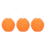 Orange Shaped Candles - Set of 3