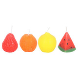 Fruit Shaped Candles Gift Set - Set of 4