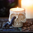 Skull & Snake Tealight Candle Holder