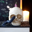 Skull & Snake Resin Ornament