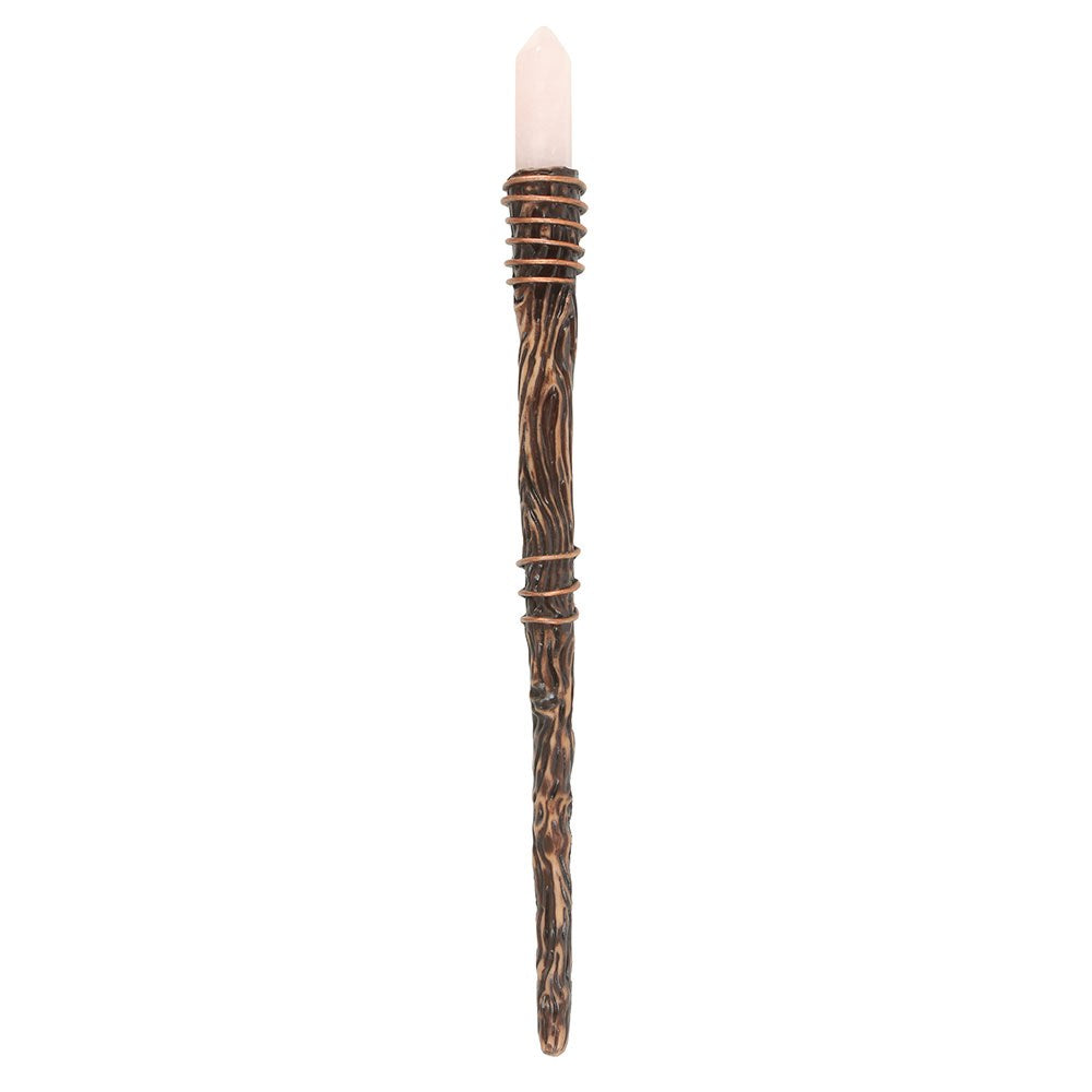Romance Crystal Wand - Rose Quartz