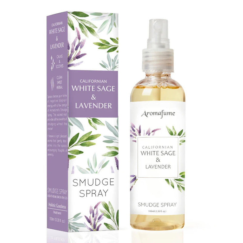 White Sage & Lavender Smudge Spray (100ml)