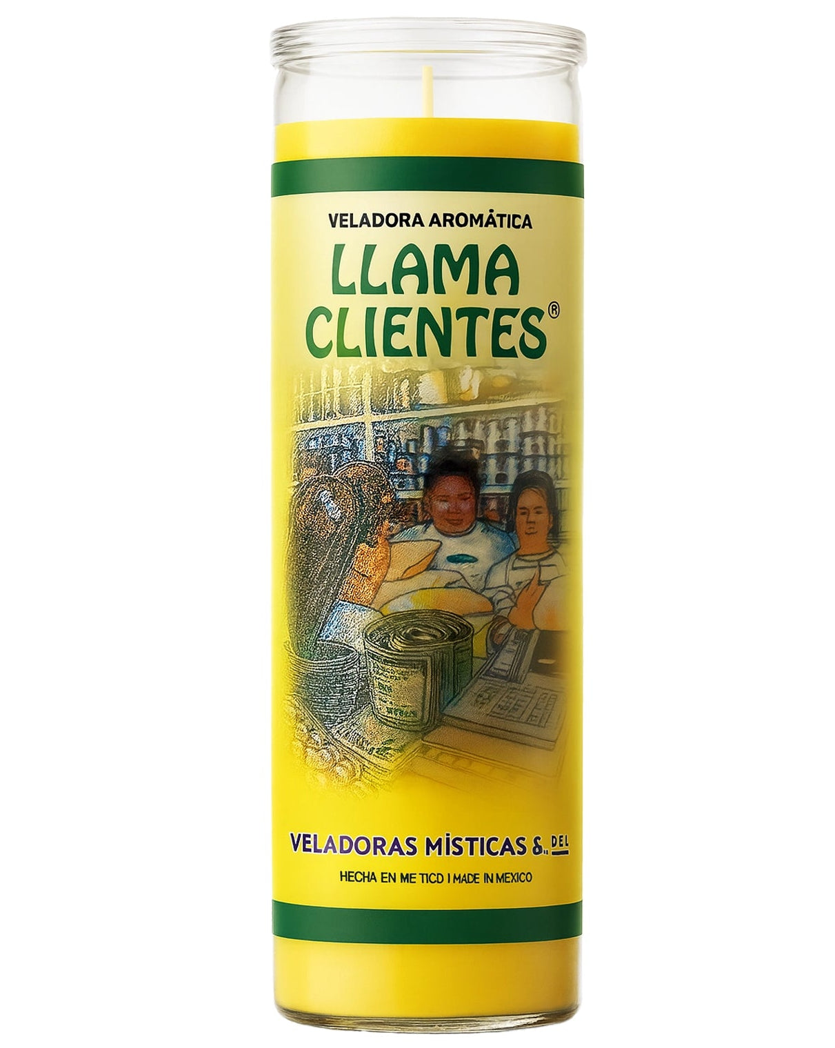 Atrair Vela Vestida do Cliente