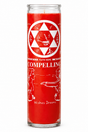 Compelling Candle — white studio background