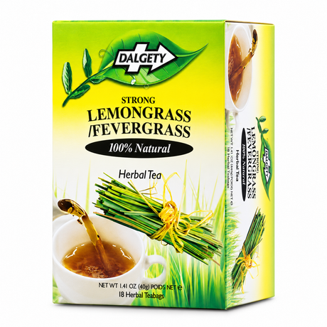 Dalgety Lemongrass Fevergrass Tea studio photograph