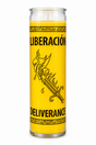 Deliverance Candle — white studio background