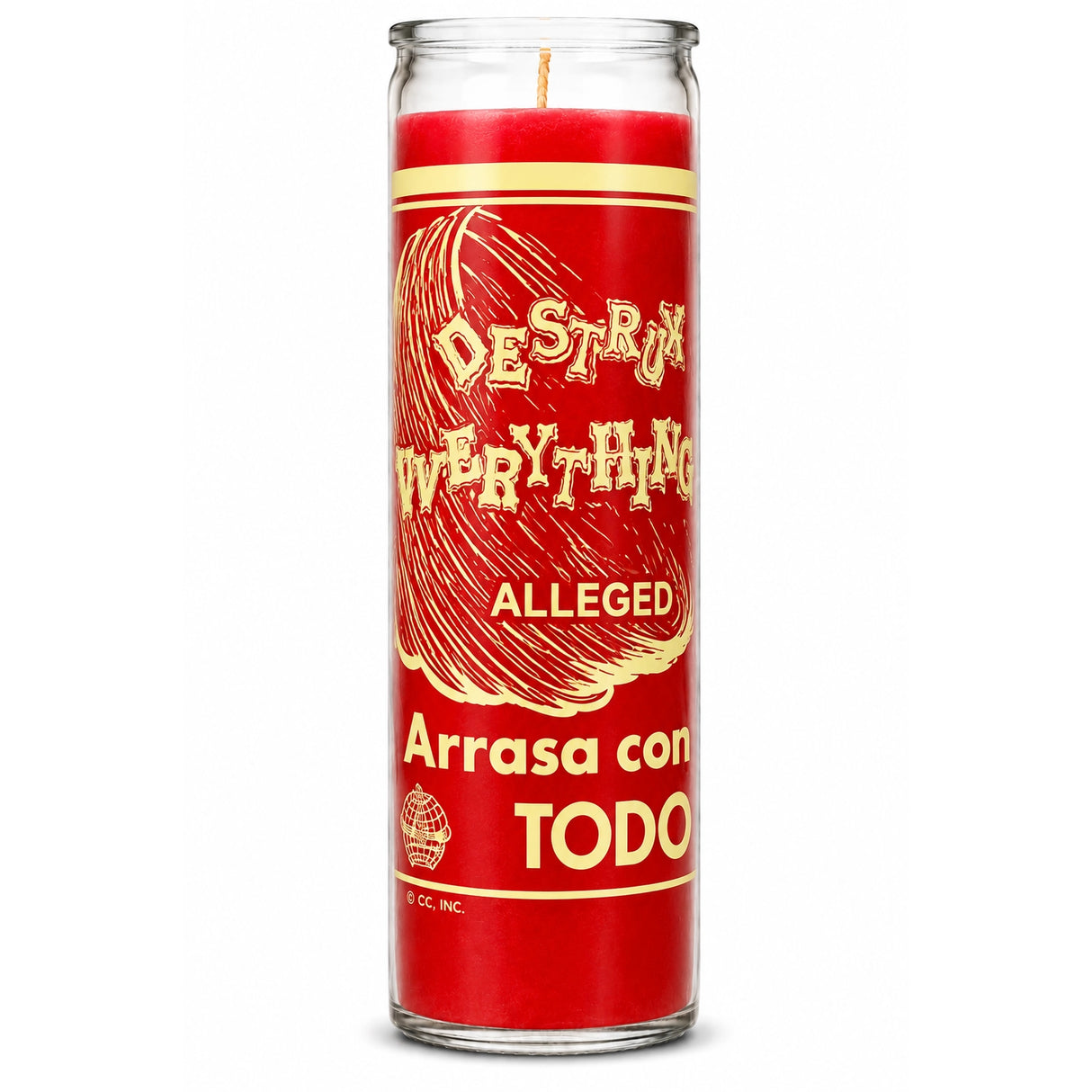 Destroy Everything Crusader Candle Powerfulhand.com
