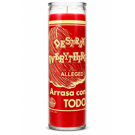 Destroy Everything Crusader Candle Powerfulhand.com