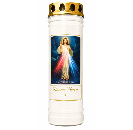 Divine Mercy Large Pillar Candle CBC Distributors