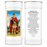 Saint Expedite Pillar Candle CBC Distributors