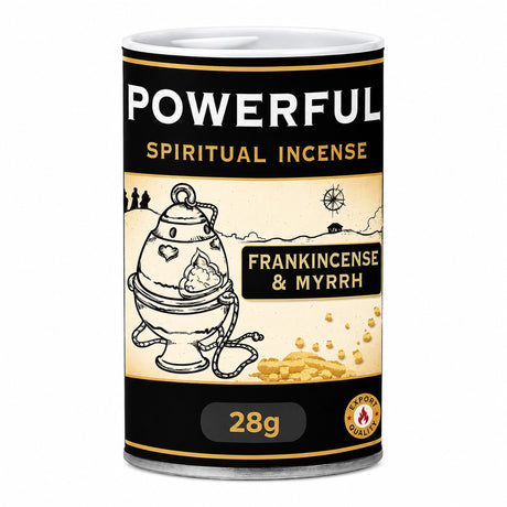 Frankincense & Myrrh Incense Powder Blessed Horseshoe Products