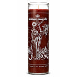 Saint Francis Of Assisi Crusader Candle Powerfulhand.com