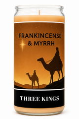 Frankincense & Myrrh 14 Day Dressed Candle