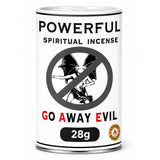 Go Away Evil Incense Powder Blessed Horseshoe Products