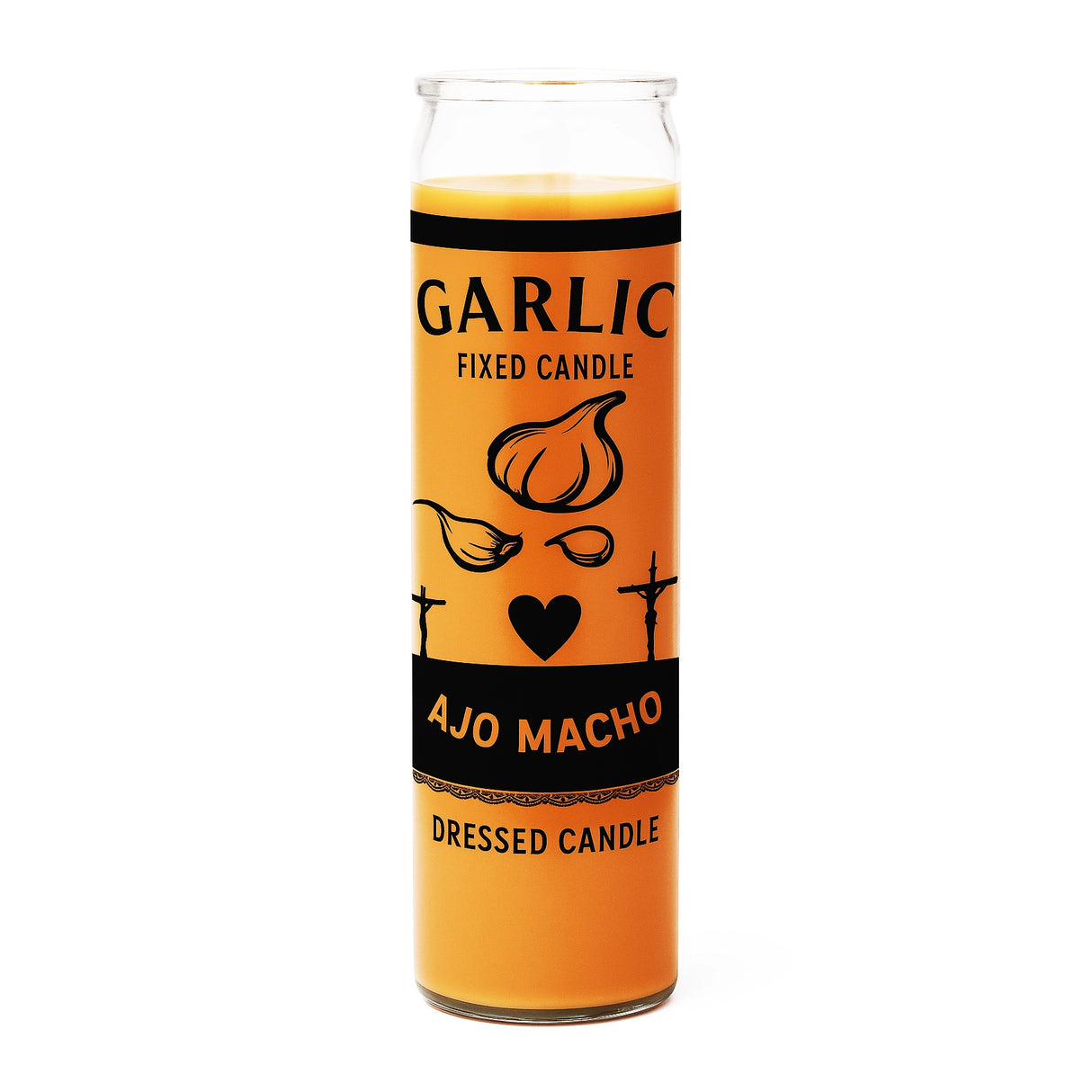 Garlic Dressed Candle