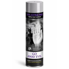 Go Away Evil Aerosol Spray Blessed Horseshoe Products