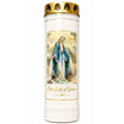 Our Lady of Grace Large Pillar Candle CBC Distributors
