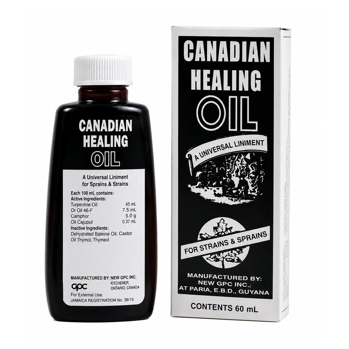 GPC Canadian Healing Oil (60ml) Powerfulhand.com