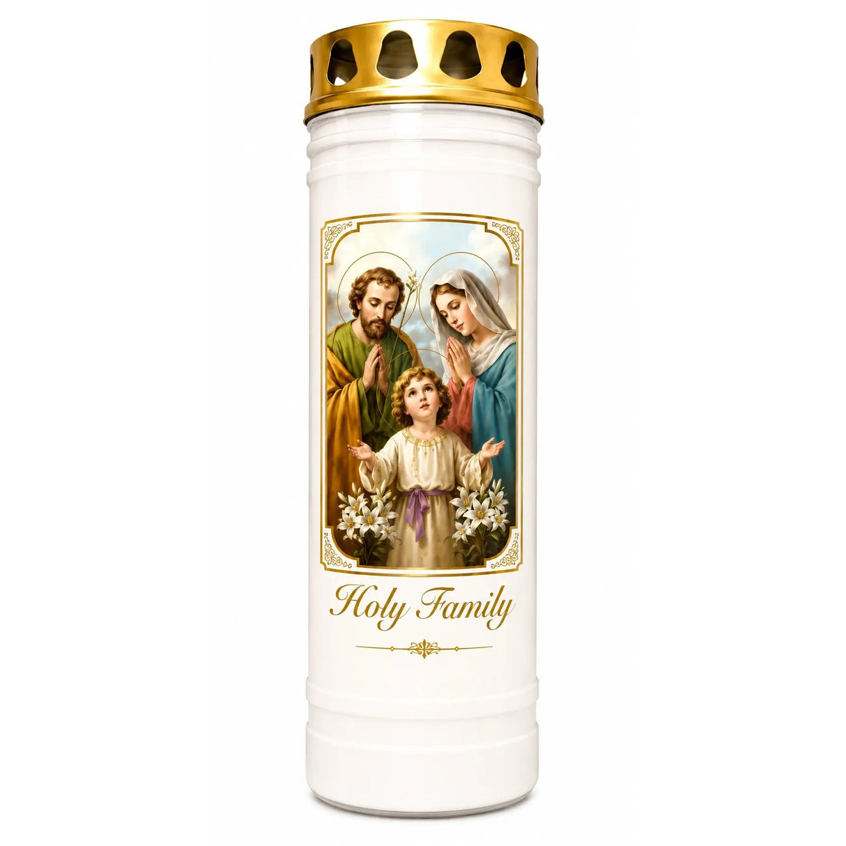 Holy Family Large Pillar Candle CBC Distributors
