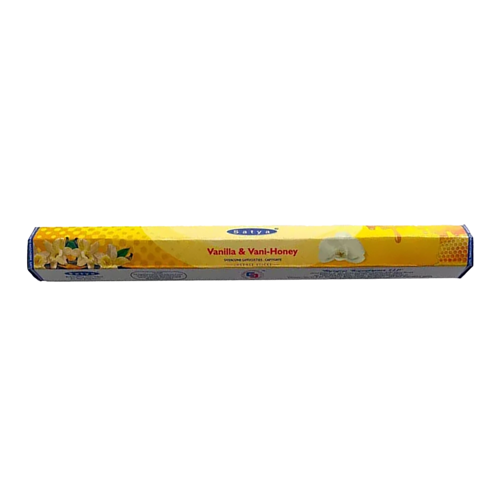 Satya Hexa Vanilla & Vani Honey Incense Sticks