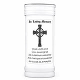 In Loving Memory Pillar Candle CBC Distributors