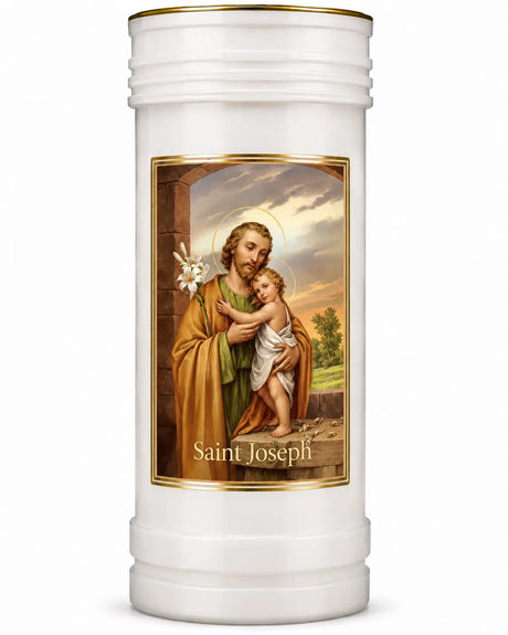 Saint Joseph Pillar Candle CBC Distributors