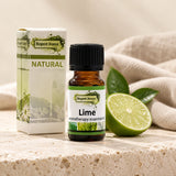 Lime Essential Oil in a neutral lifestyle setting